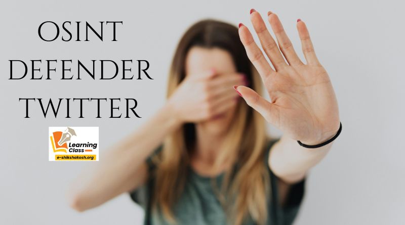 osint defender twitter